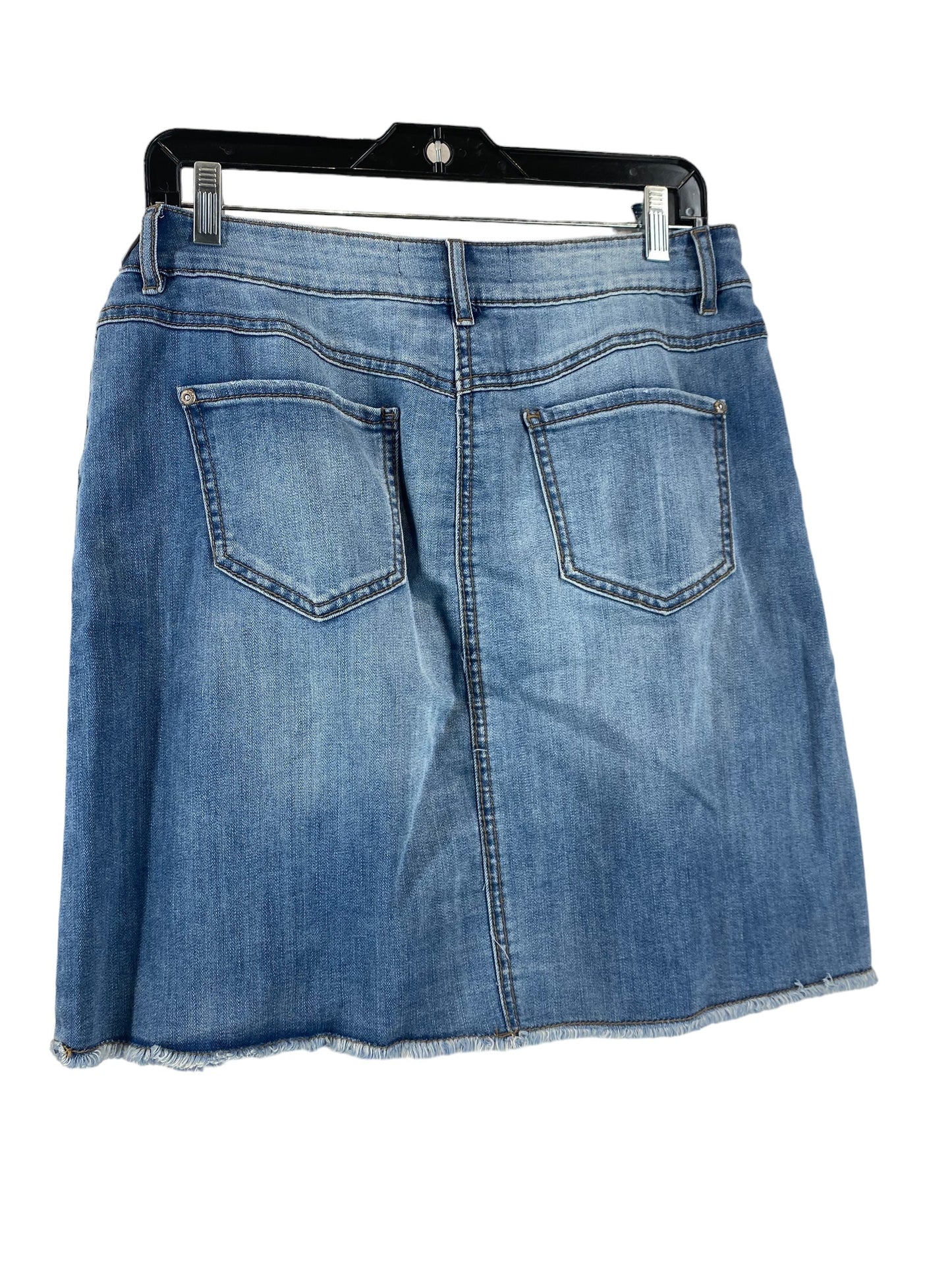 Blue Denim Skirt Mini & Short Clothes Mentor, Size 8