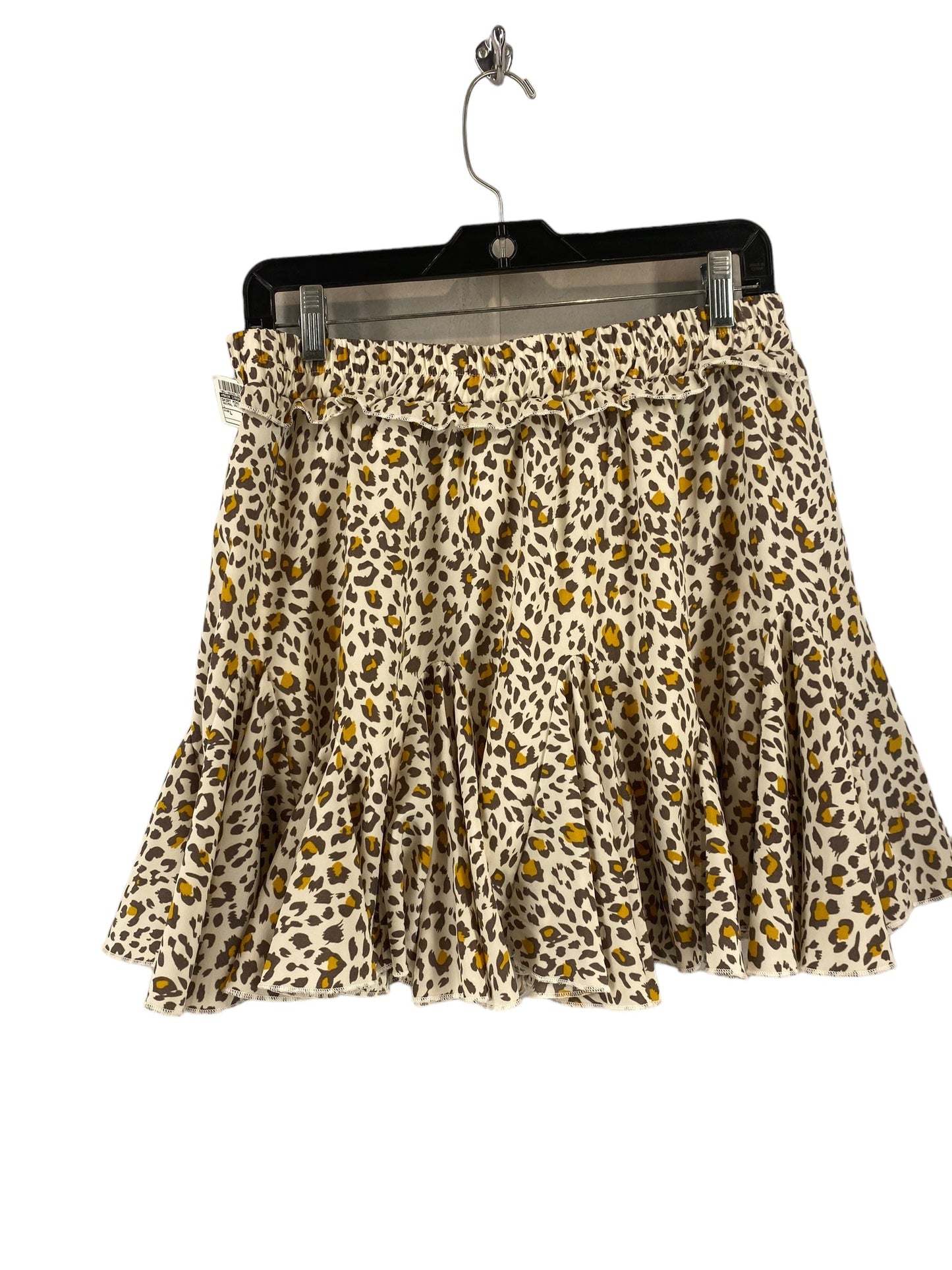 Animal Print Skirt Mini & Short Main Strip, Size L