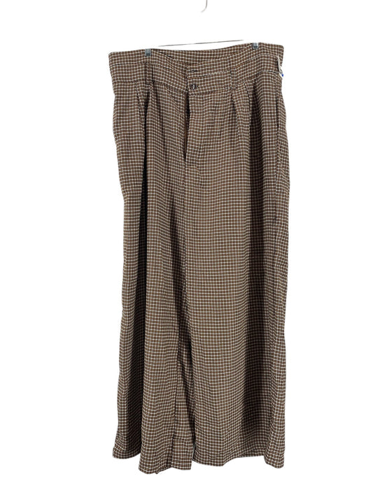 Pants Dress By Clothes Mentor In Brown, Size: 2x