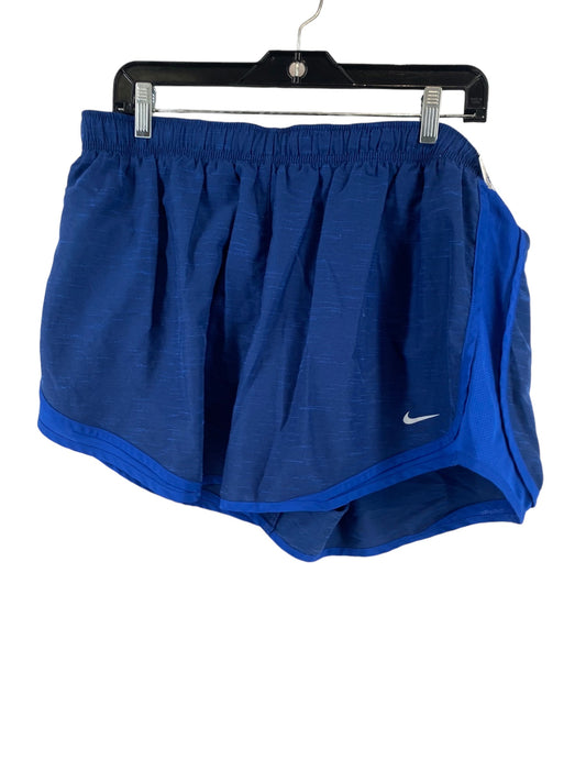 Navy Athletic Shorts Nike Apparel, Size 2x