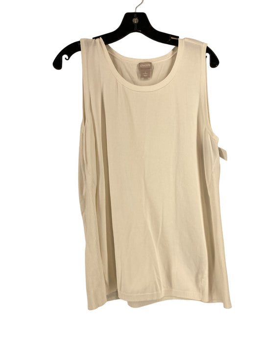 White Tank Top Chicos, Size 2