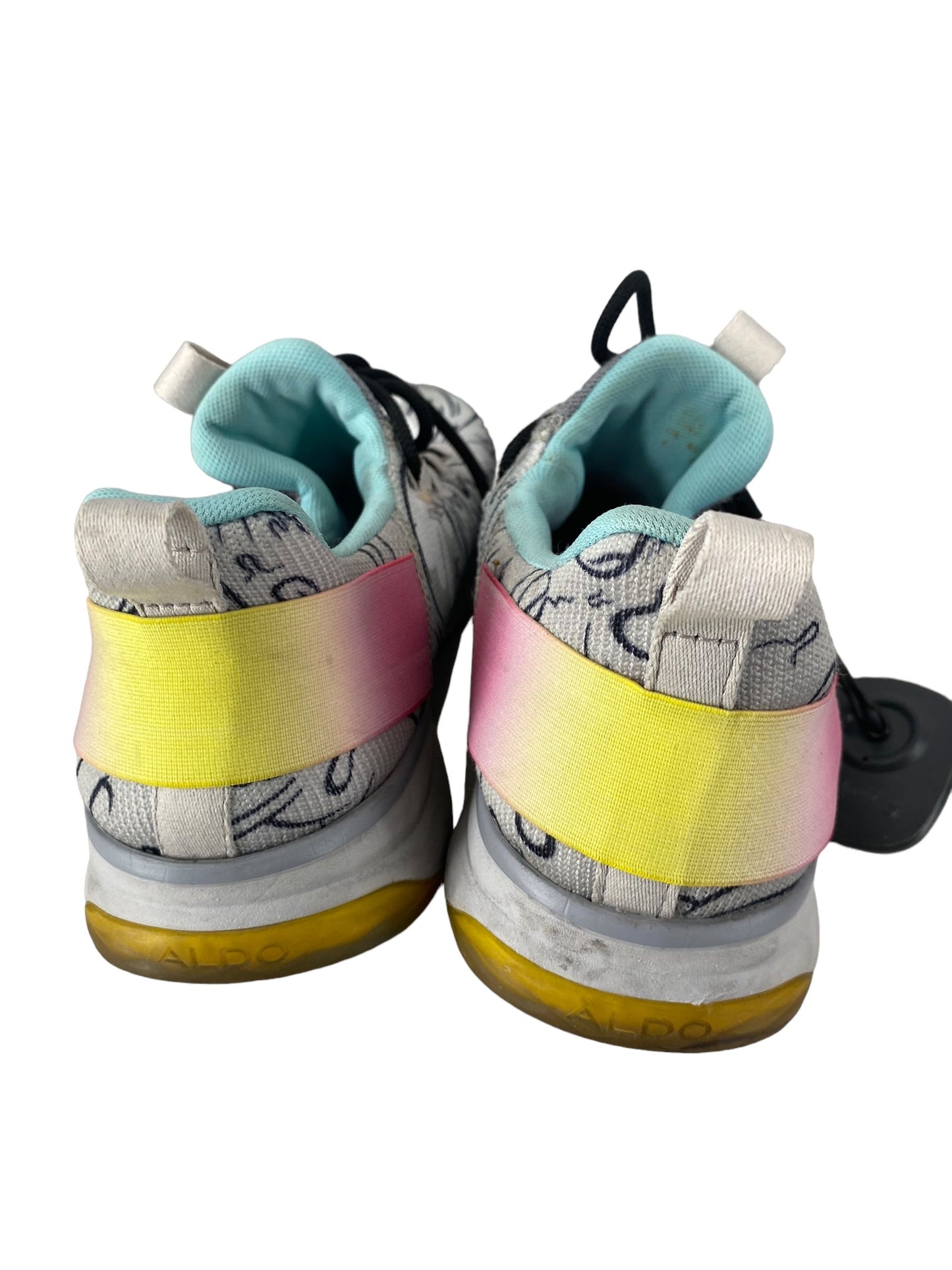 Grey Shoes Athletic Aldo, Size 8