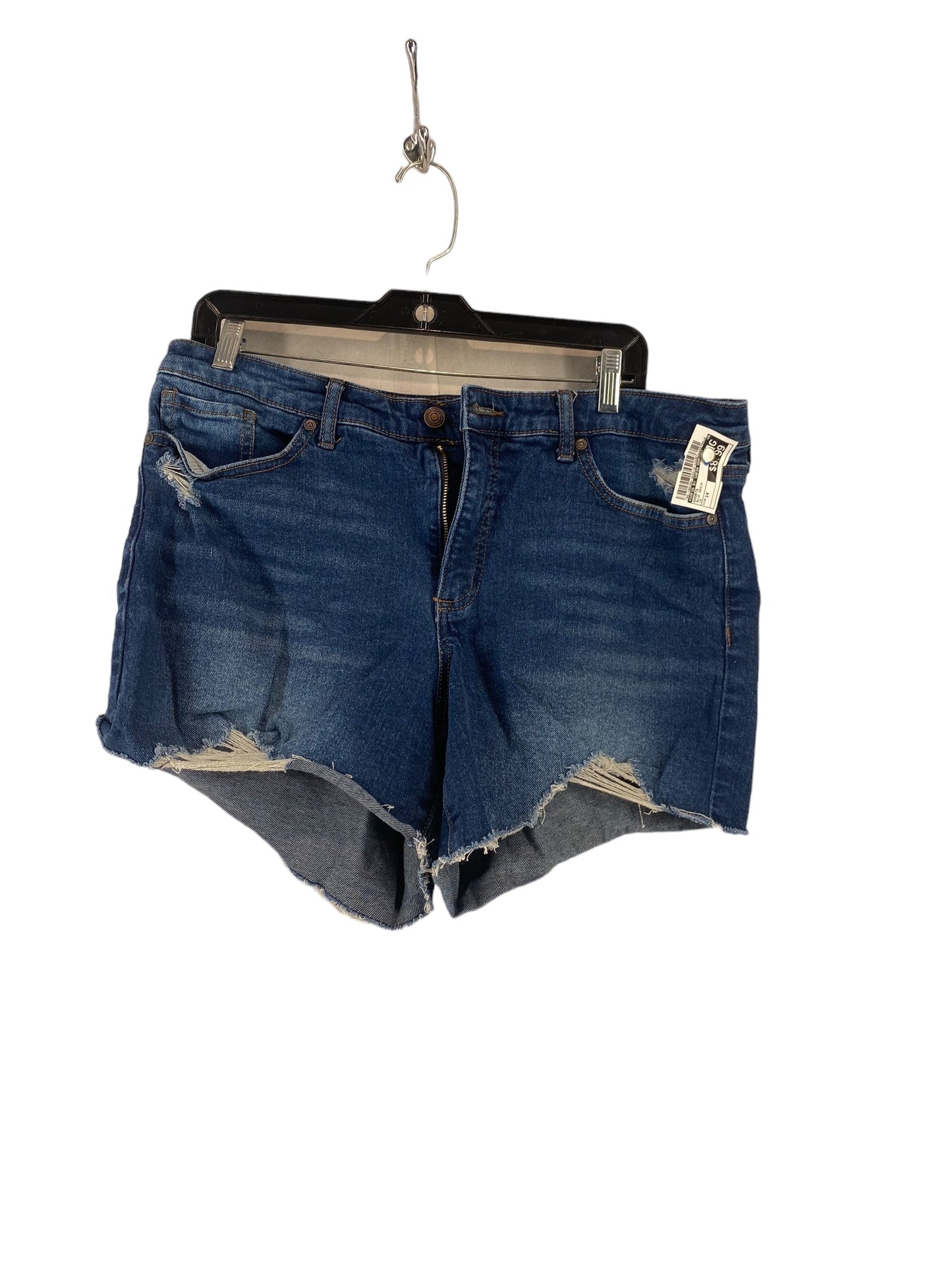 Blue Denim Shorts Sofia By Sofia Vergara, Size 14