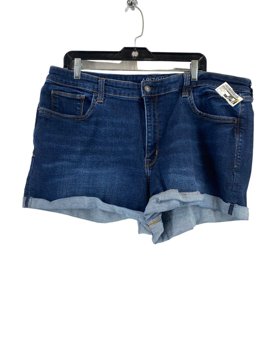 Blue Denim Shorts Arizona, Size 21