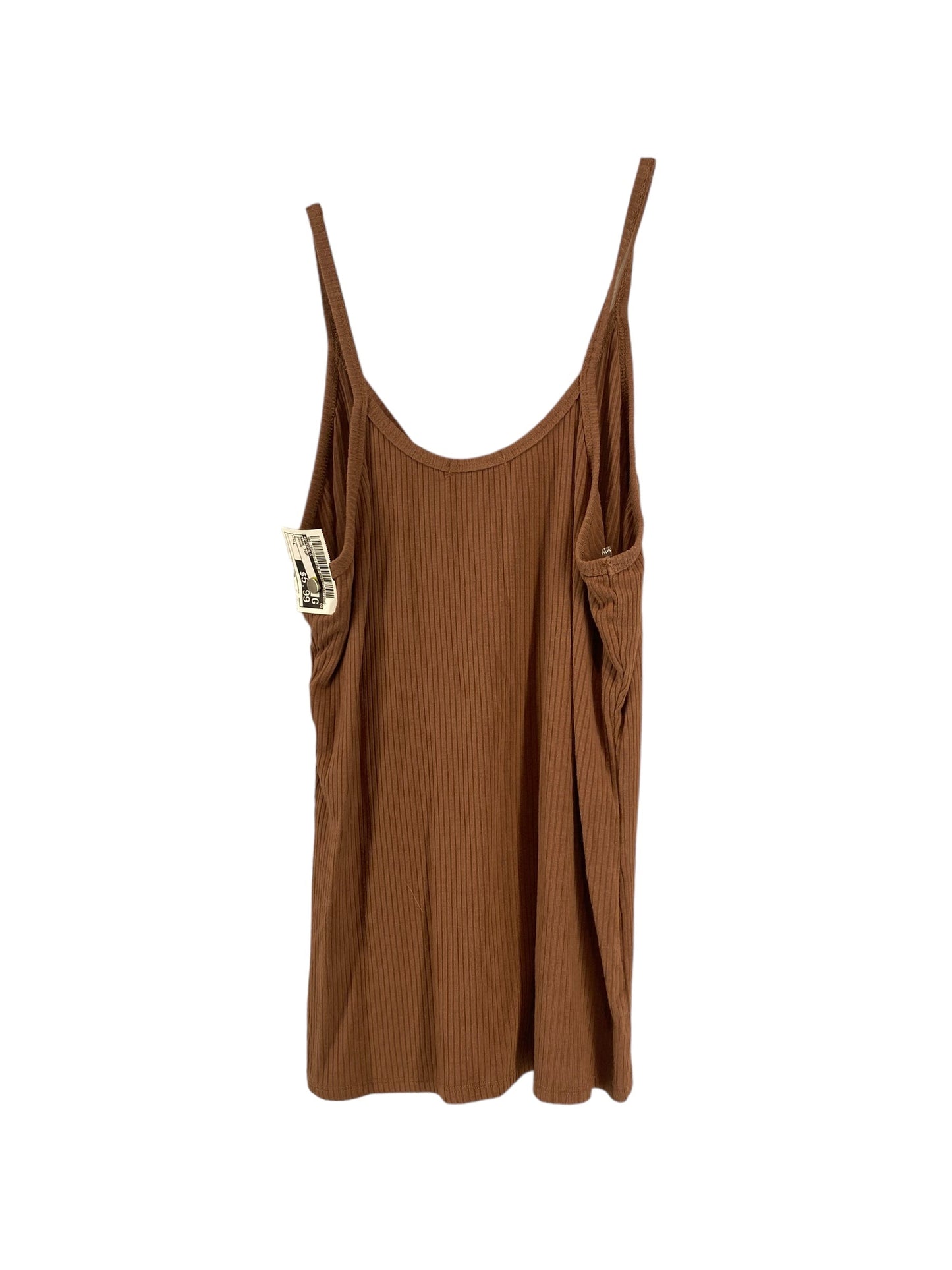 Brown Tank Top Bozzolo, Size L