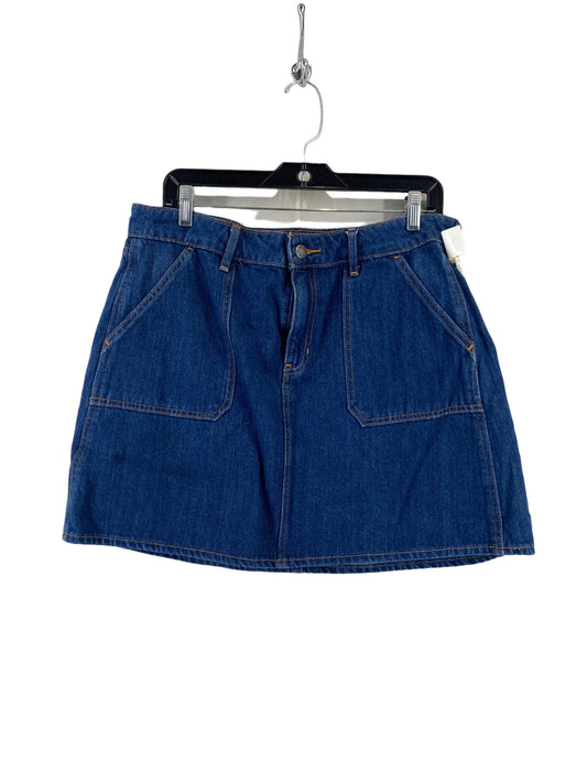 Skirt Mini & Short By Old Navy In Blue Denim, Size: 12