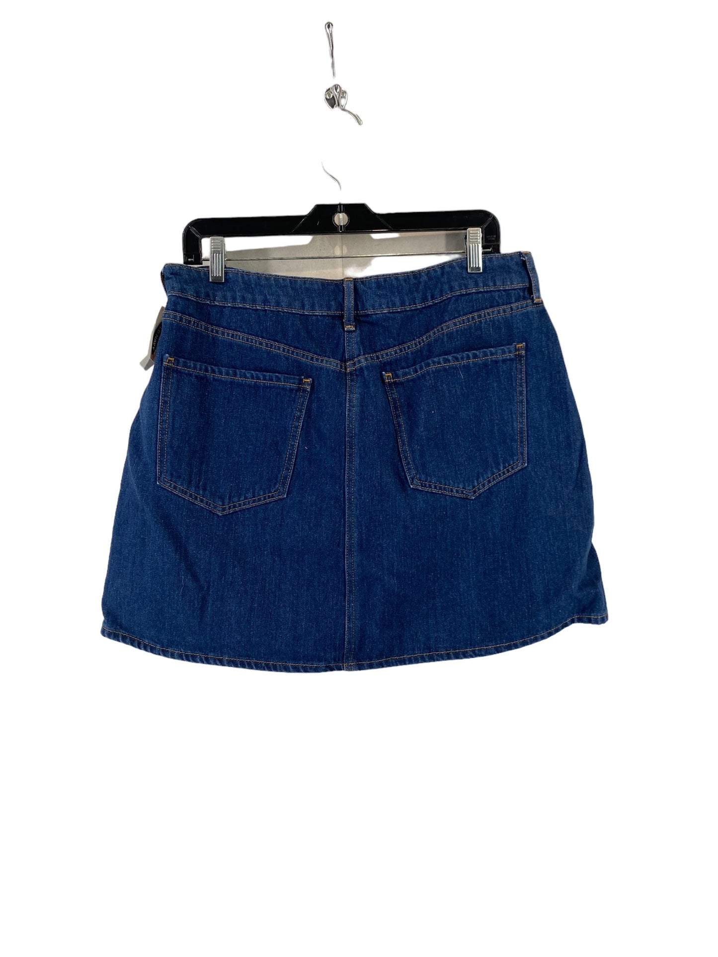 Skirt Mini & Short By Old Navy In Blue Denim, Size: 12