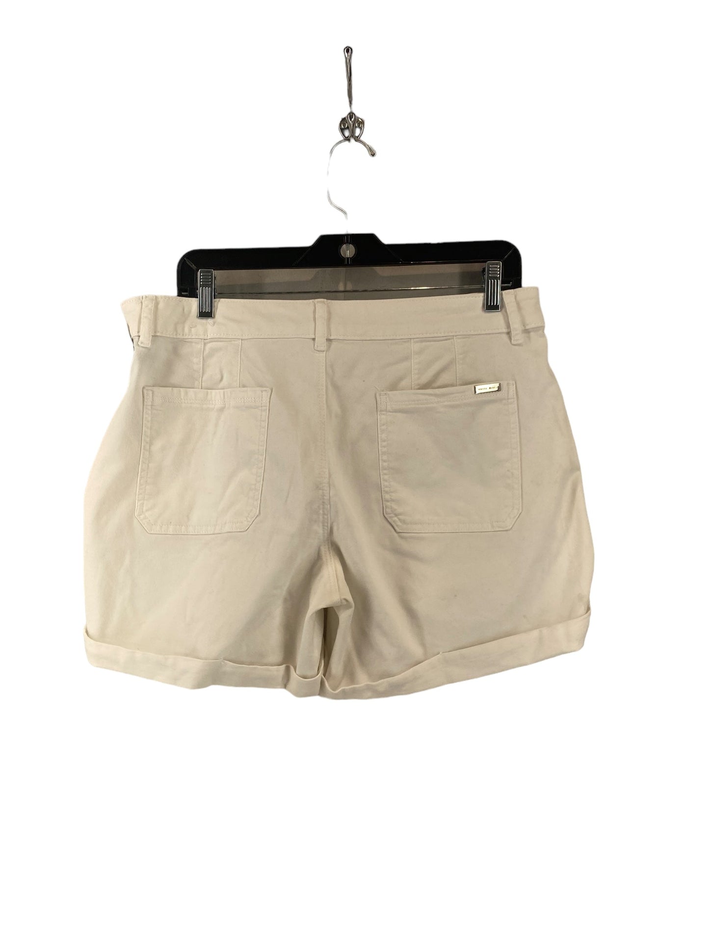 White Denim Shorts White House Black Market, Size 10