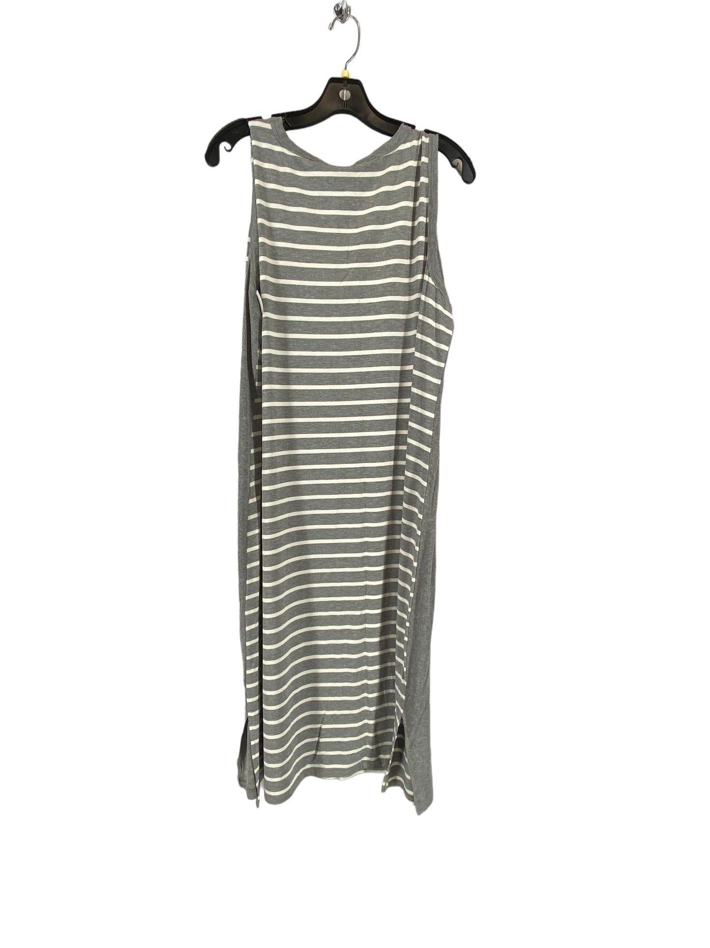 Grey Dress Casual Maxi Chicos, Size 2