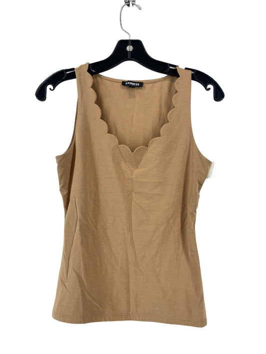 Tank Top By Express In Brown, Size: Xs