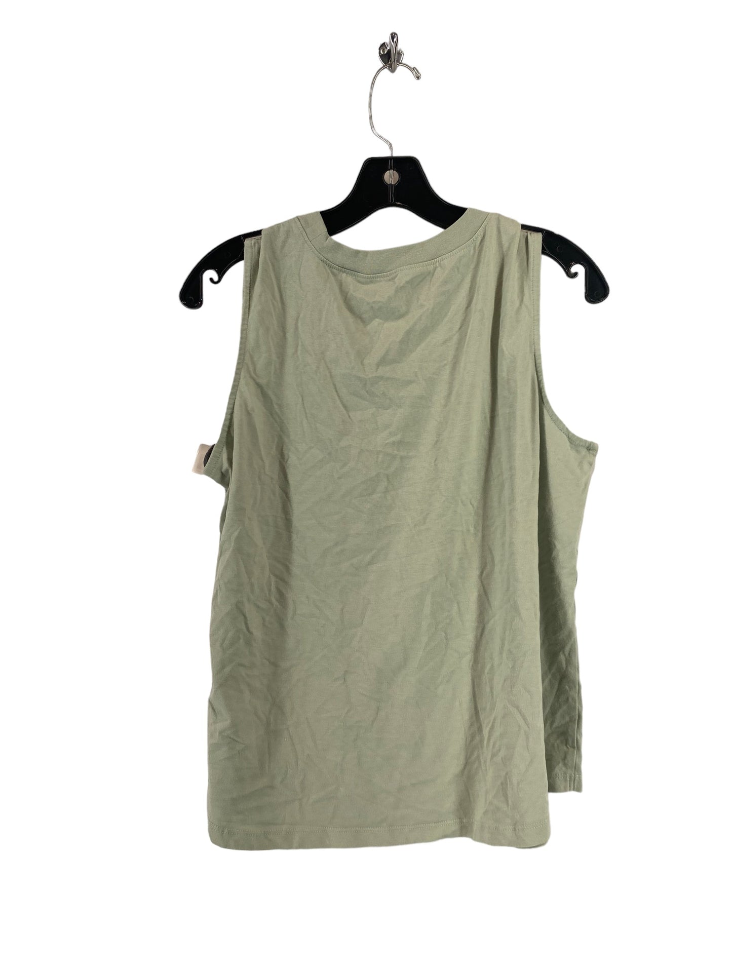 Tank Top By Time And Tru In Green, Size: L