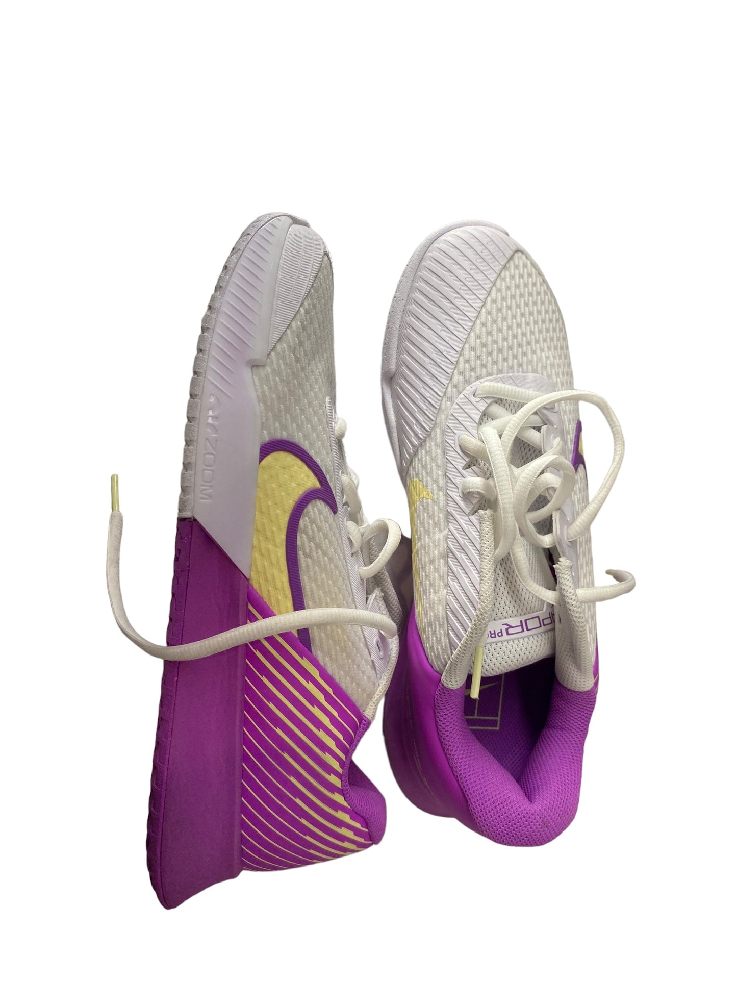 Shoes Athletic By Nike In Purple & White, Size: 9