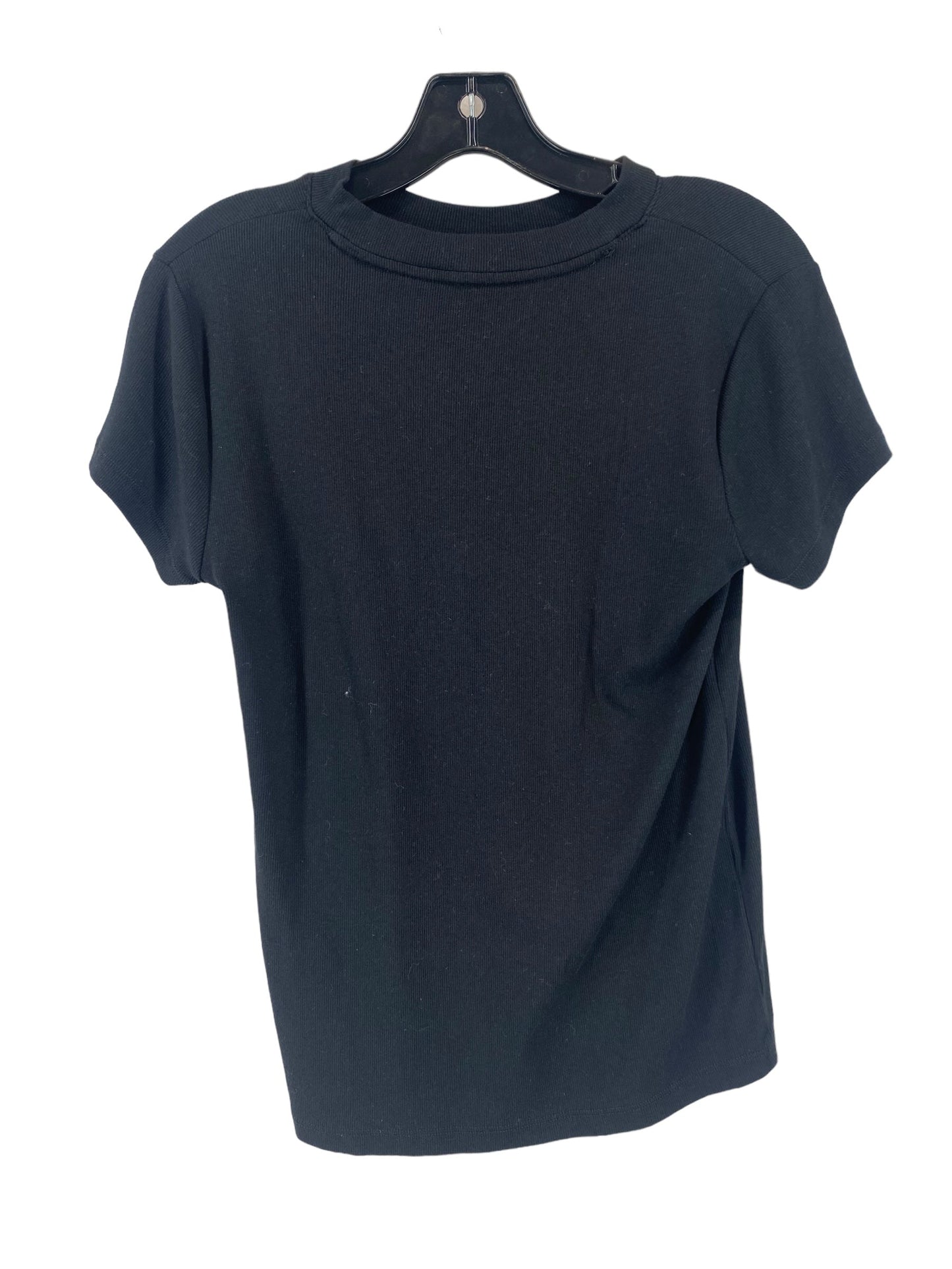 Top Short Sleeve By A New Day In Black, Size: L