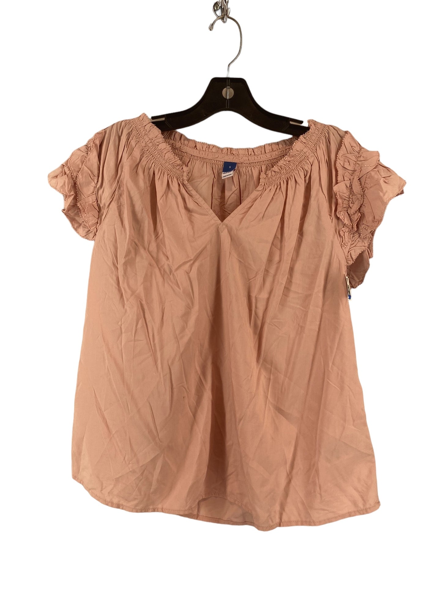 Top Short Sleeve By Old Navy In Pink, Size: S