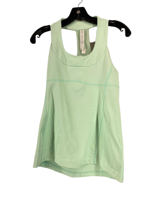 Athletic Tank Top By Lululemon In Green, Size: 6