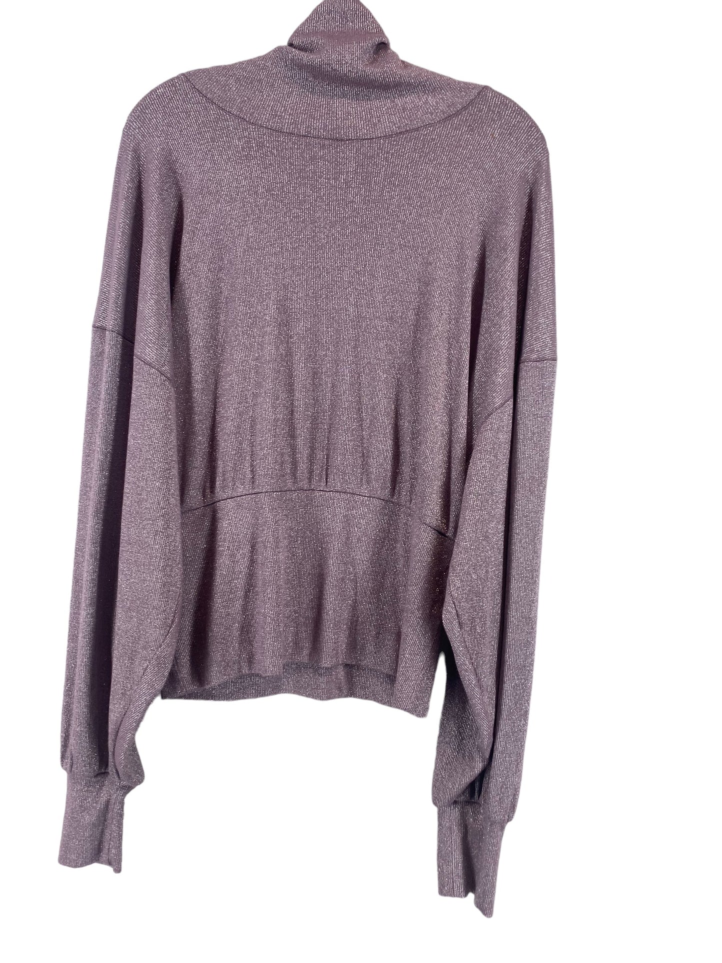 Top Long Sleeve By Free People In Purple, Size: M