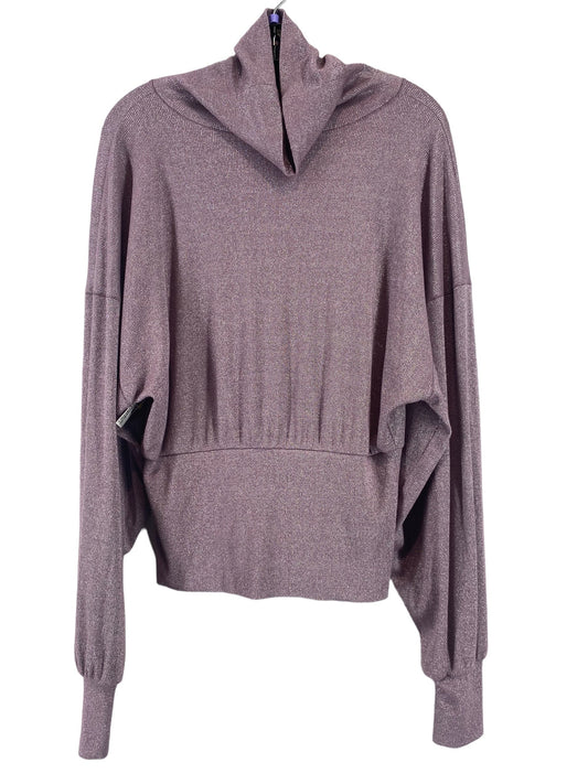 Top Long Sleeve By Free People In Purple, Size: M