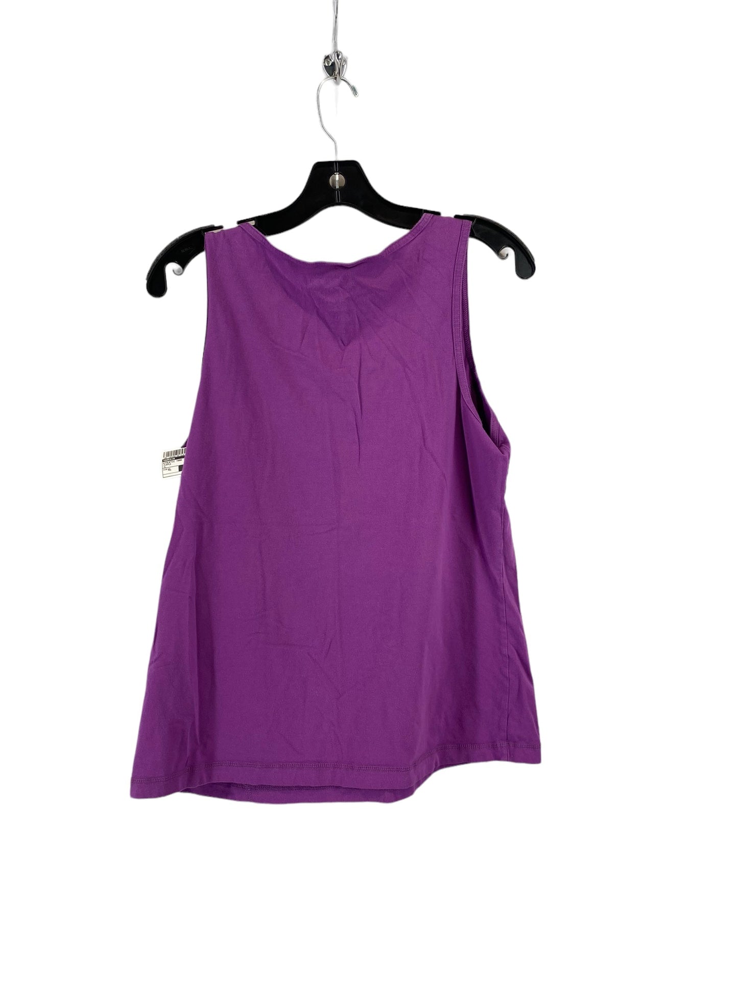 Athletic Tank Top By Danskin In Purple, Size: Xl