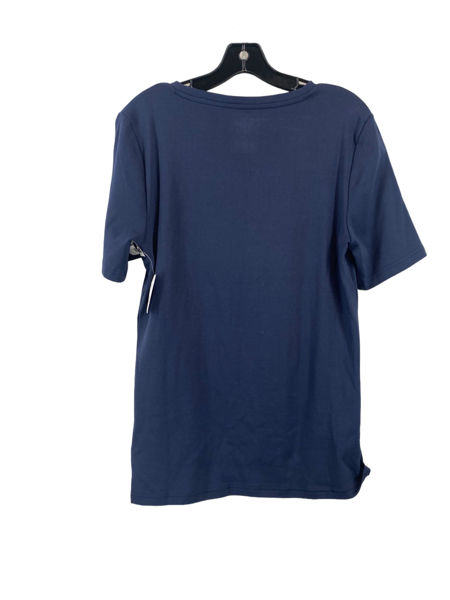 Top Short Sleeve By Gap In Black, Size: L