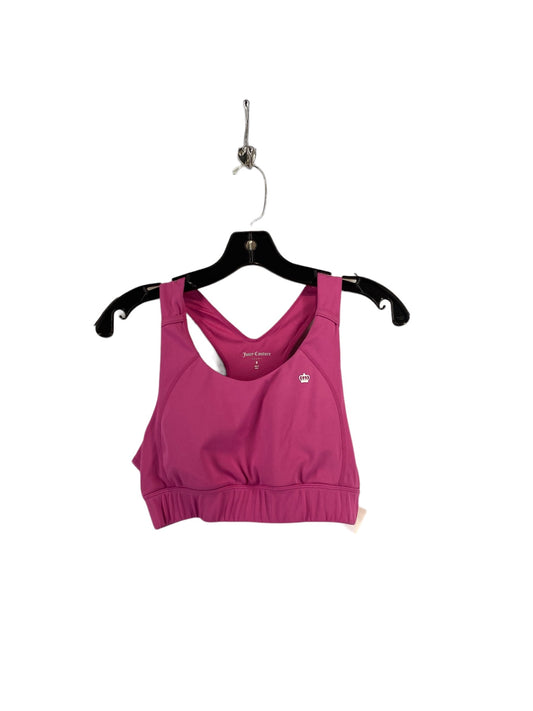 Athletic Bra By Juicy Couture In Pink, Size: M