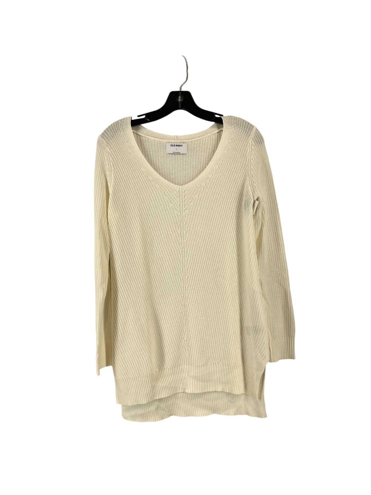 Sweater By Old Navy In White, Size: S