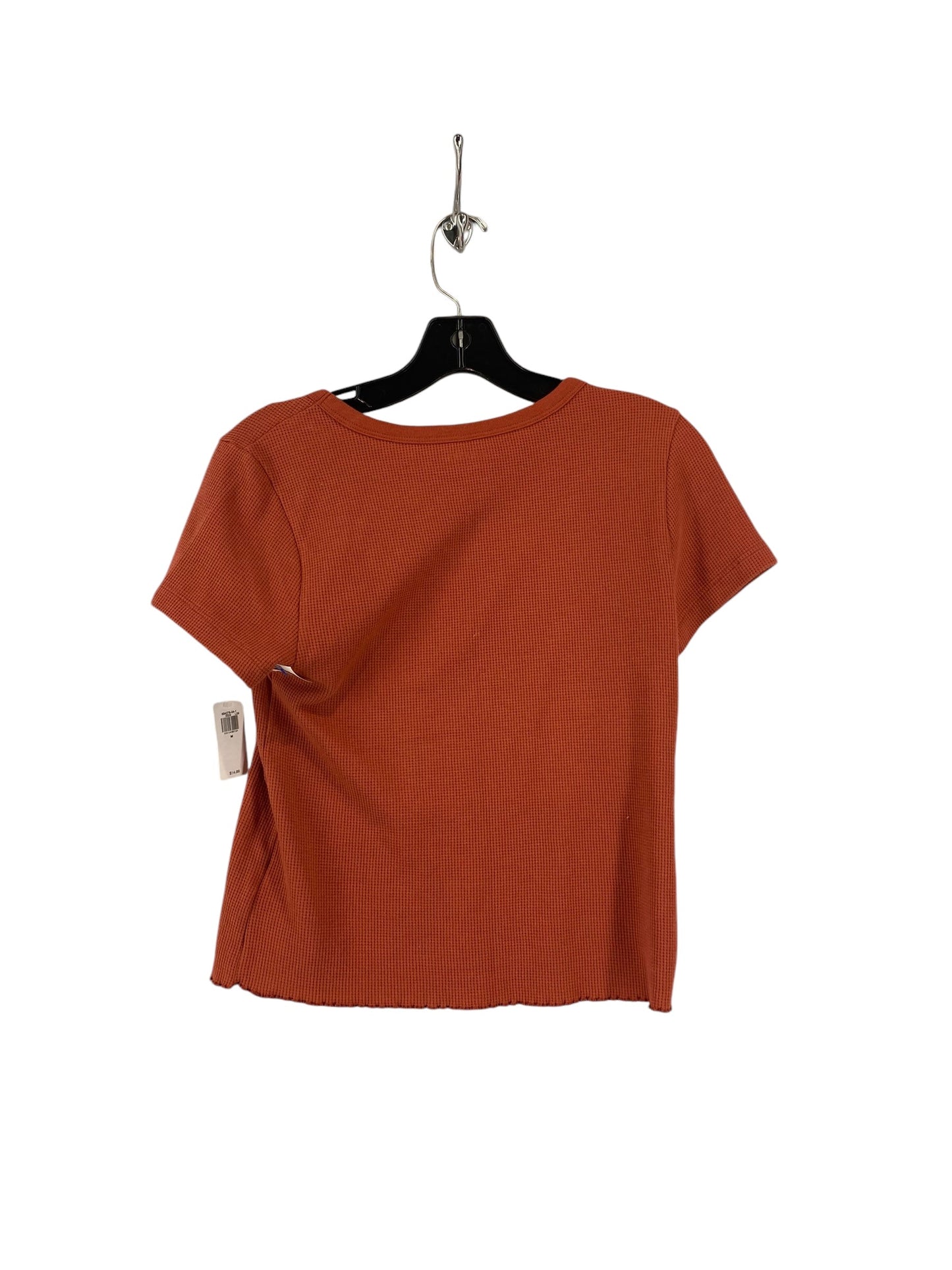 Top Short Sleeve By Old Navy In Orange, Size: M