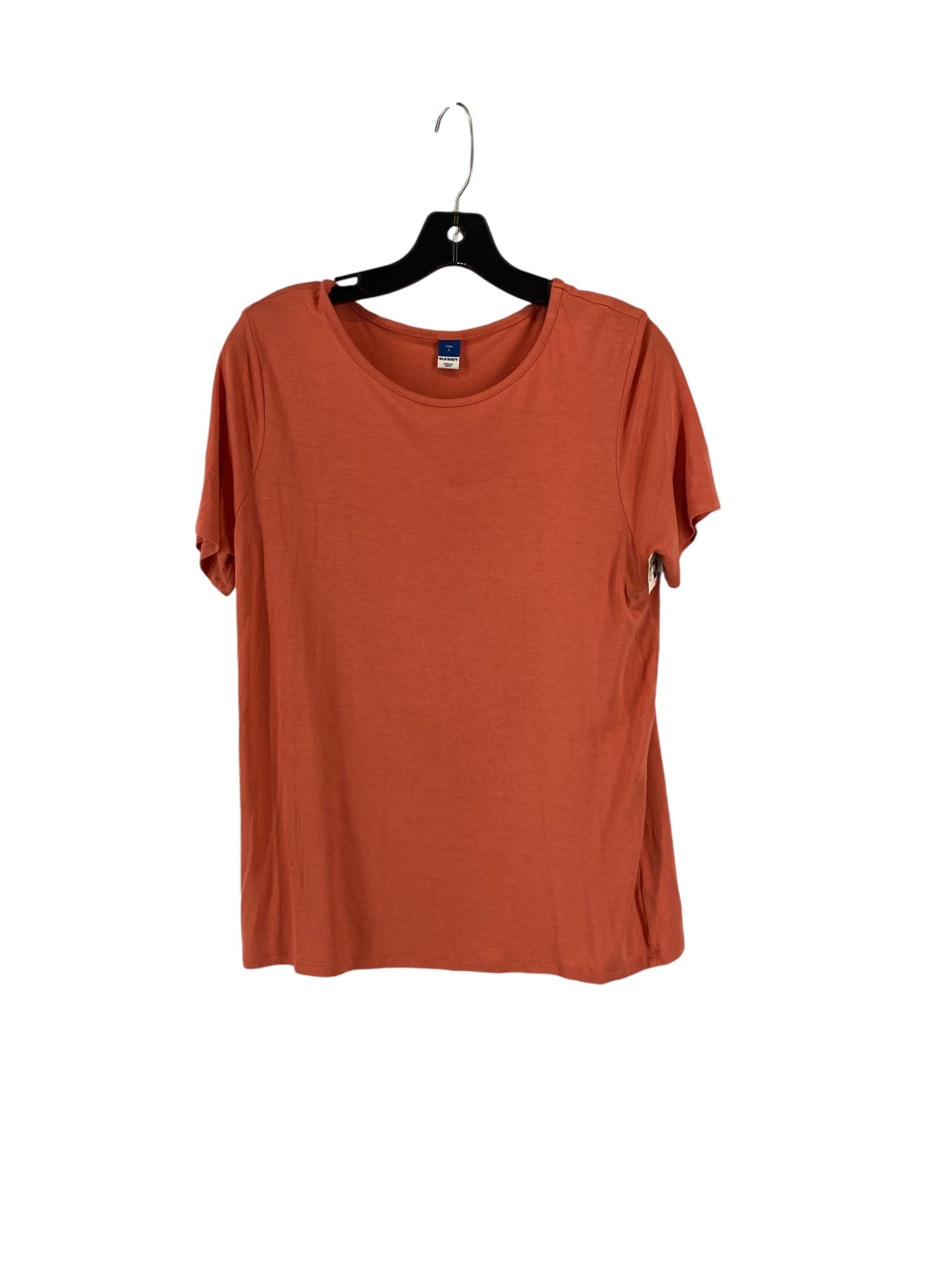 Top Short Sleeve By Old Navy In Orange, Size: S