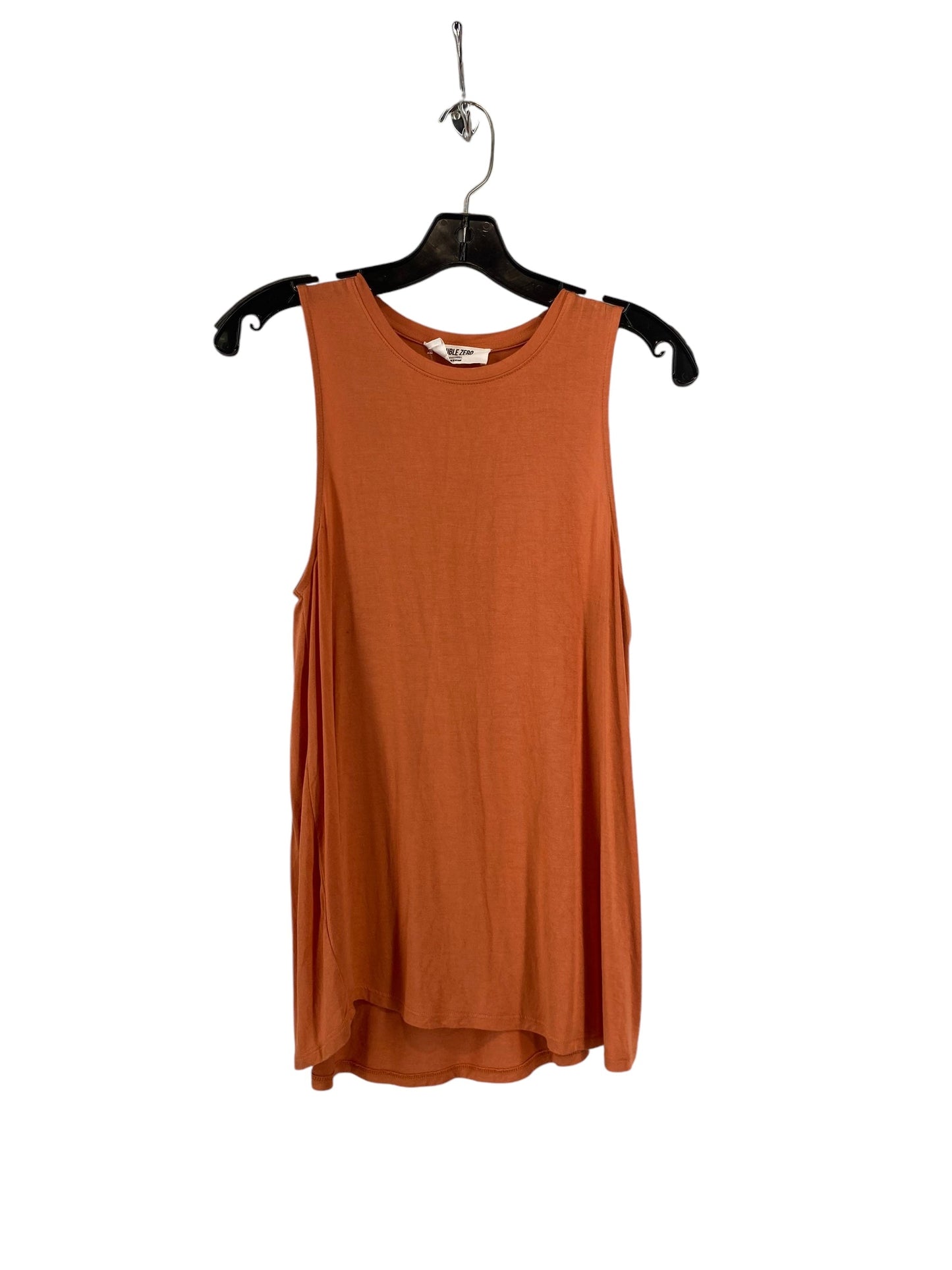 Tank Top By Double Zero In Orange, Size: S