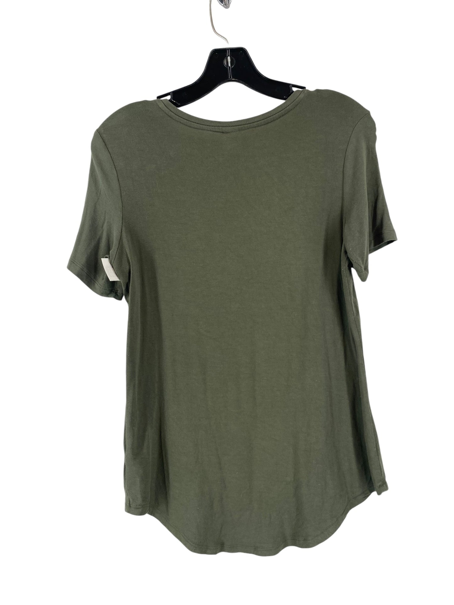 Top Short Sleeve By Old Navy In Green, Size: S