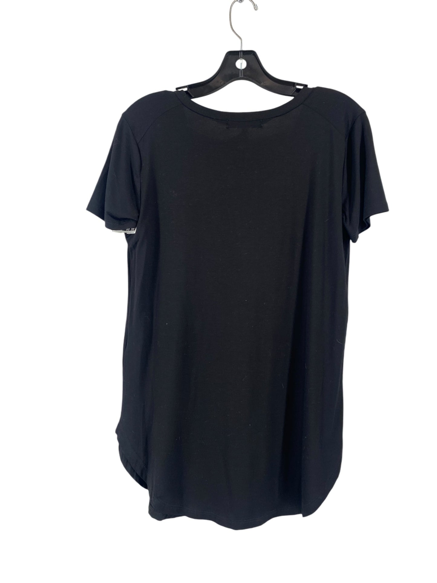 Top Short Sleeve By Emmas Closet In Black, Size: S