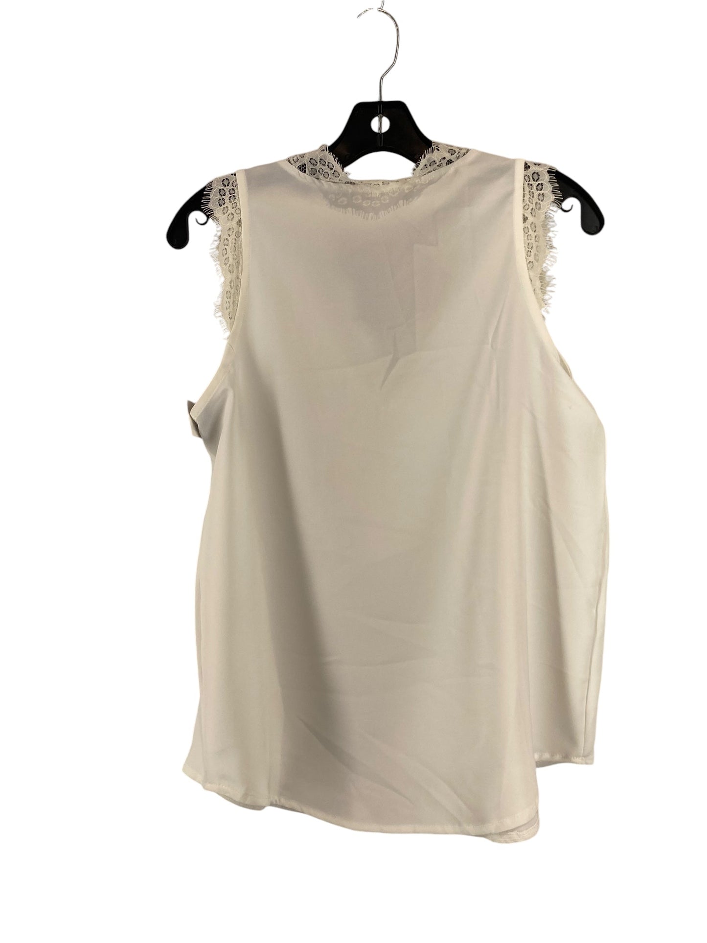 Tank Top By Clothes Mentor In White, Size: S