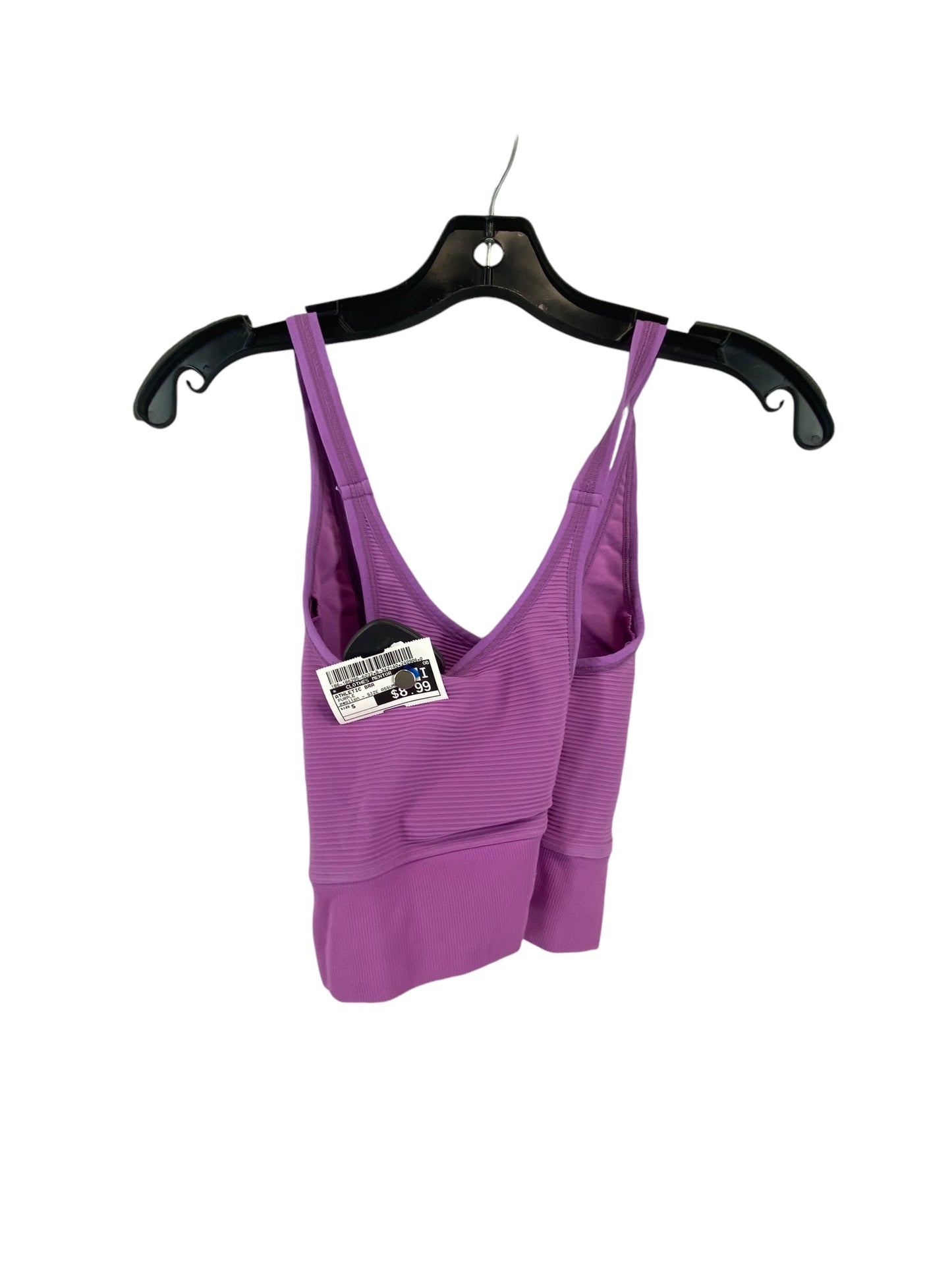 Athletic Bra By Clothes Mentor In Purple, Size: S