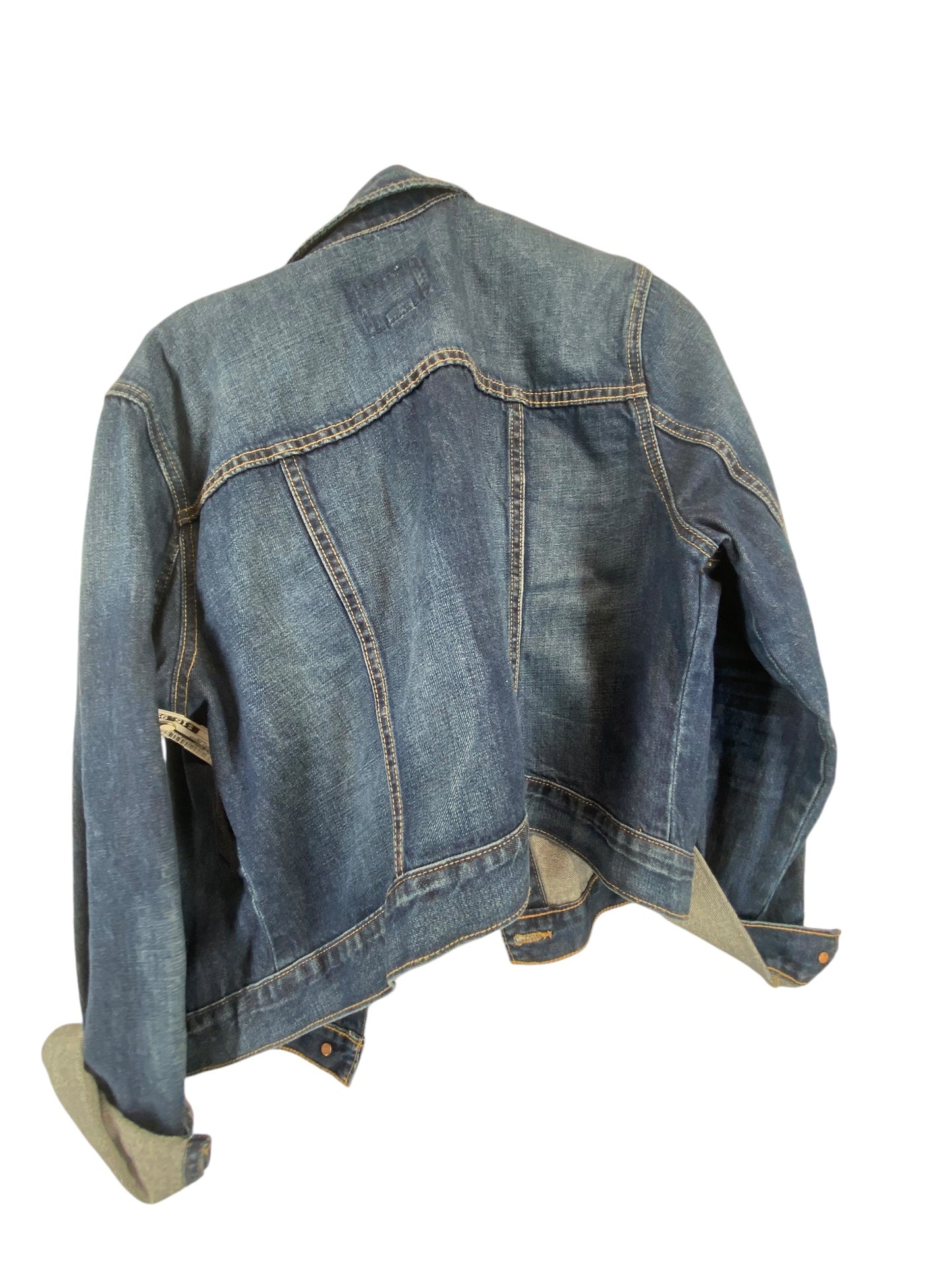 Jacket Denim By Old Navy In Blue Denim, Size: L