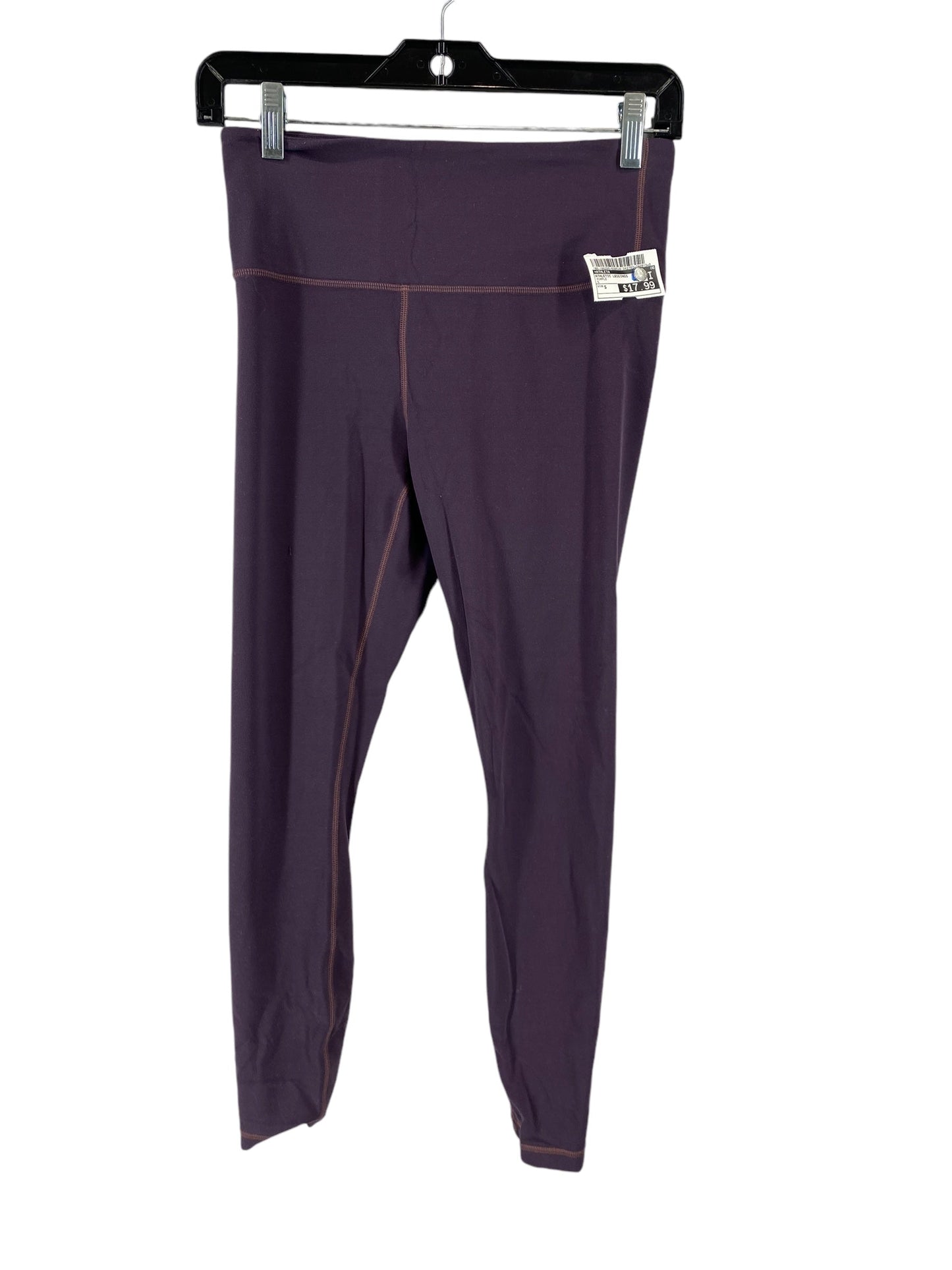 Athletic Leggings By Athleta In Purple, Size: S