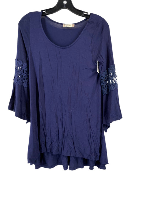 Top Long Sleeve By Altard State In Blue, Size: S