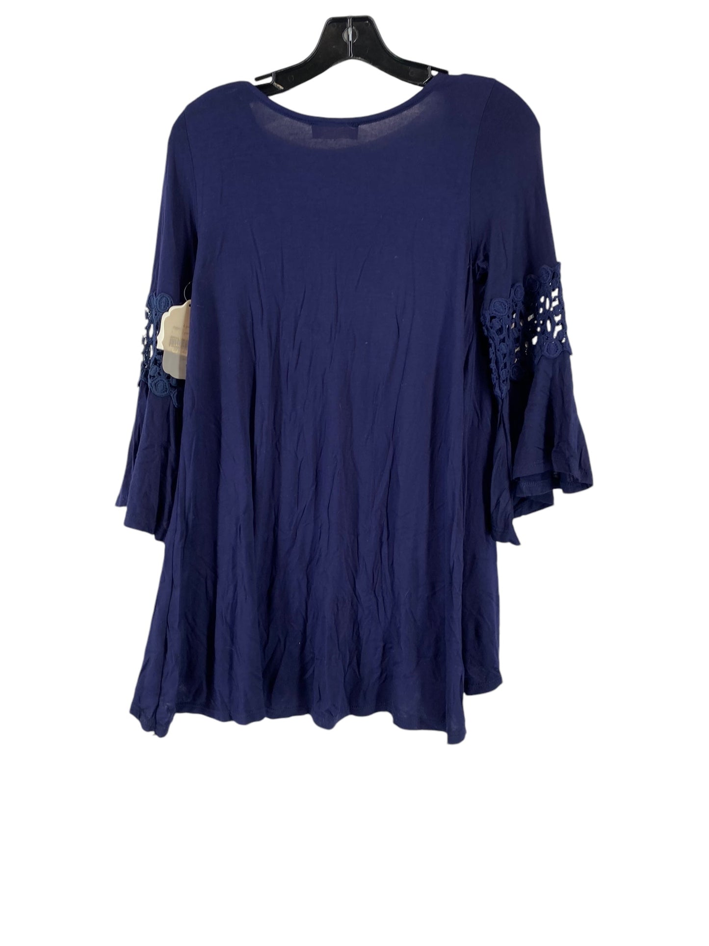 Top Long Sleeve By Altard State In Blue, Size: S