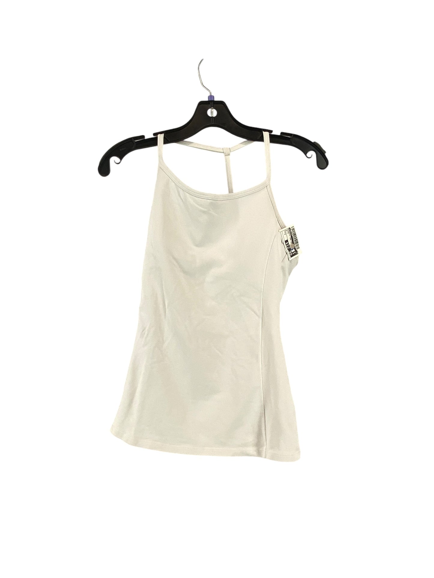 Athletic Tank Top By Athleta In White, Size: S