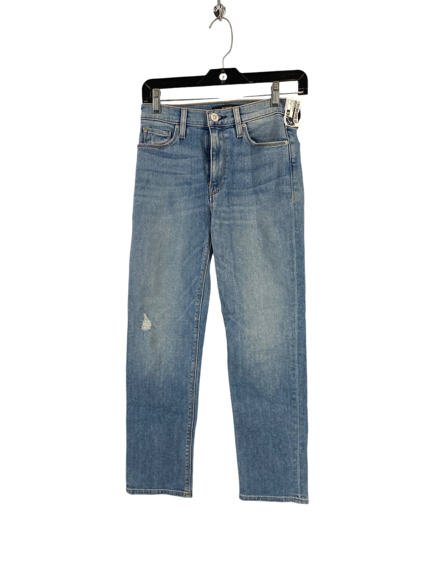 Jeans Skinny By Hudson In Blue Denim, Size: 0