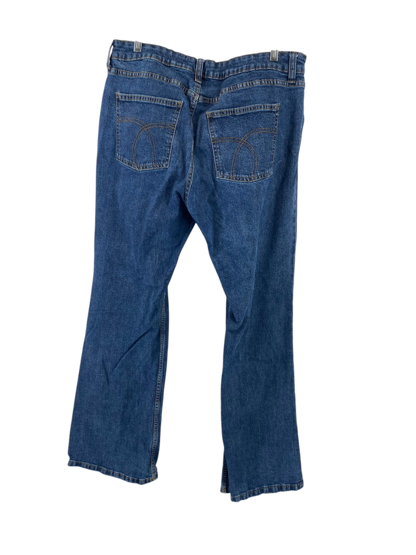 Jeans Straight By White House Black Market In Blue Denim, Size: 12