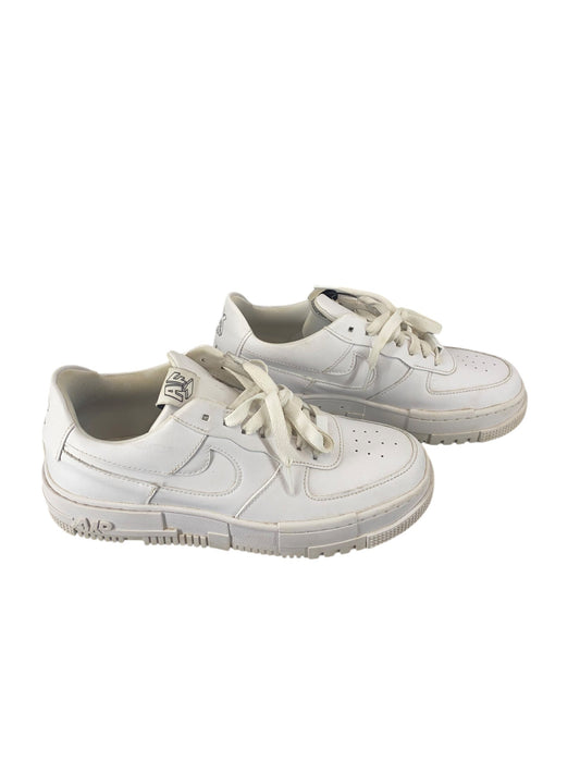 Shoes Athletic By Nike In White, Size: 8.5