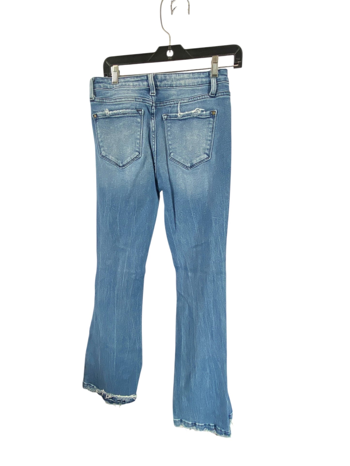 Jeans Flared By Clothes Mentor In Blue Denim, Size: 30