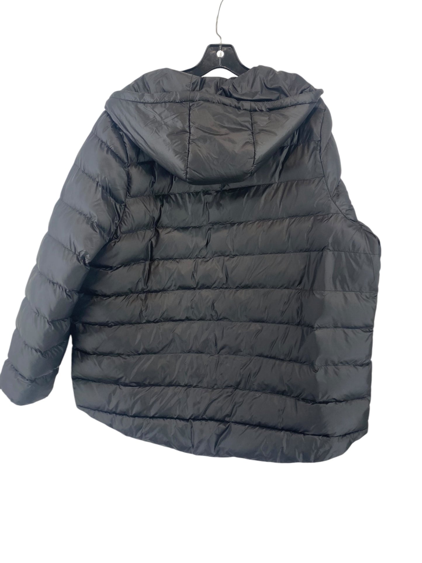 Jacket Puffer & Quilted By Ava & Viv In Blue, Size: 1x