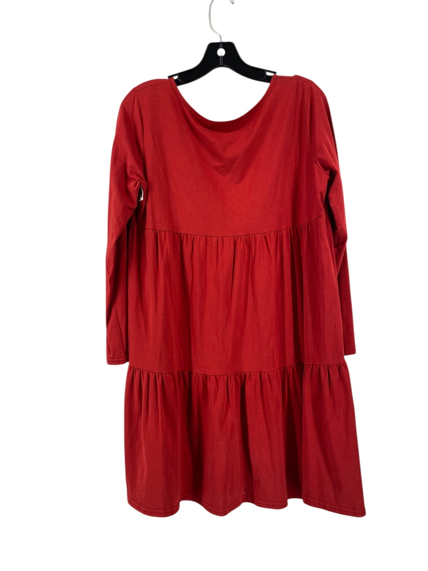 Dress Casual Short By Clothes Mentor In Red, Size: L