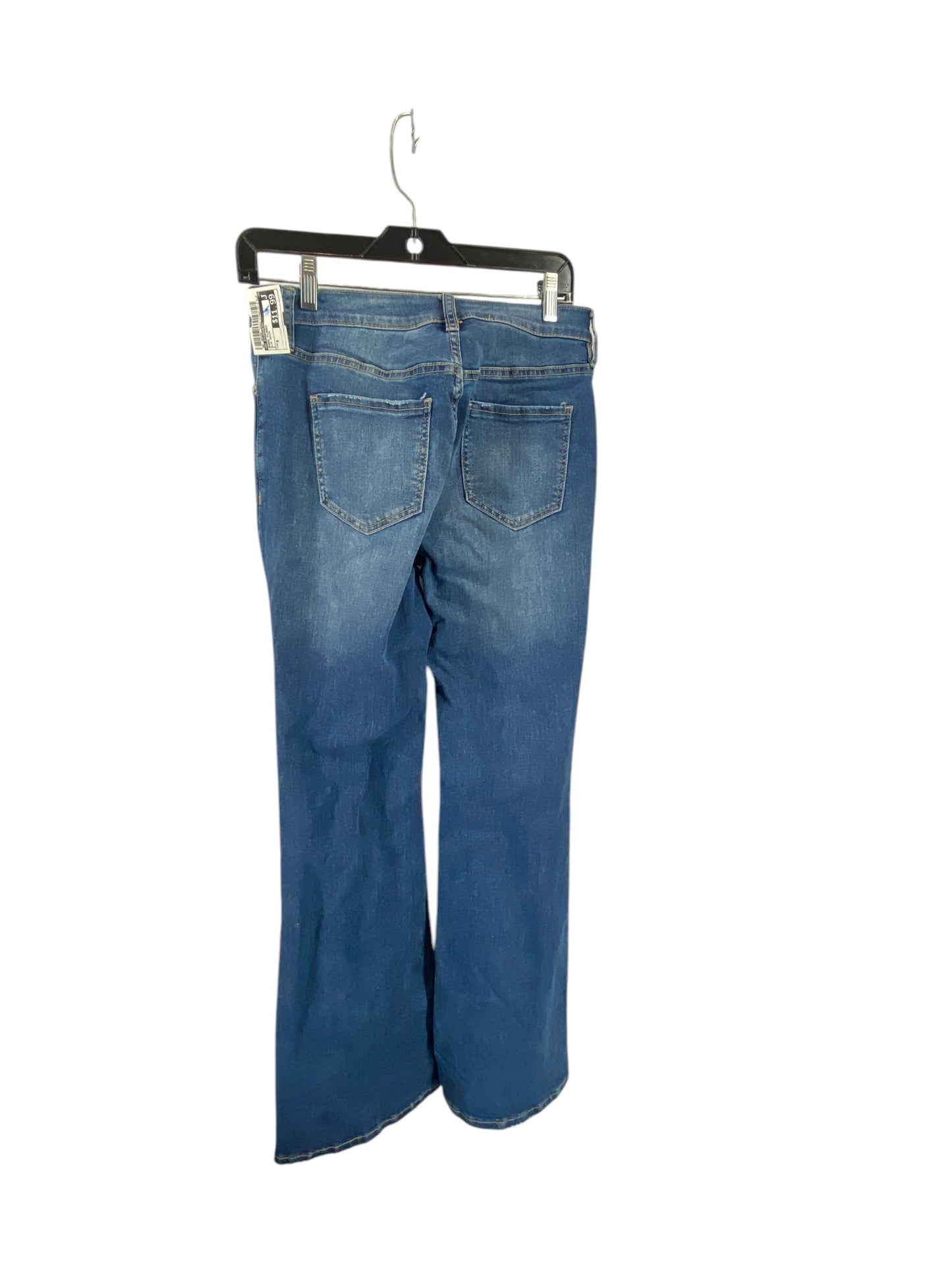 Jeans Flared By No Boundaries In Blue Denim, Size: 6