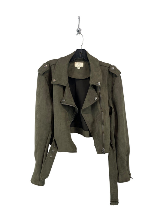 Jacket Moto By Thread And Supply In Green, Size: L