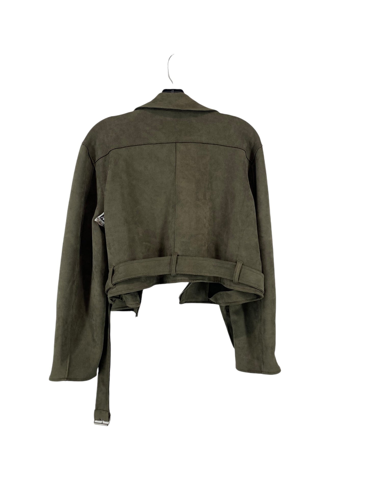 Jacket Moto By Thread And Supply In Green, Size: L