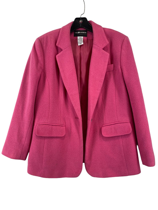 Coat Peacoat By Sag Harbor In Pink, Size: 8p