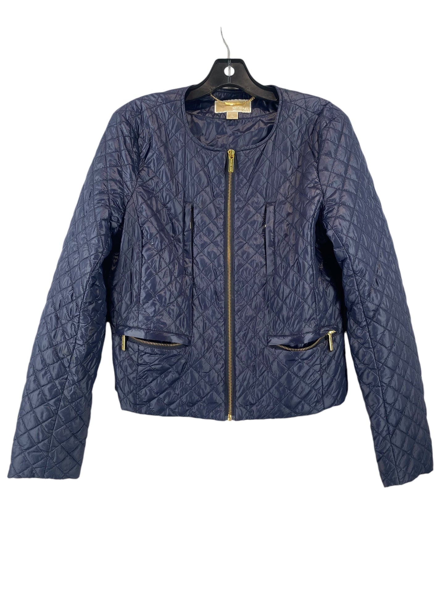 Jacket Puffer & Quilted By Michael By Michael Kors In Black, Size: L