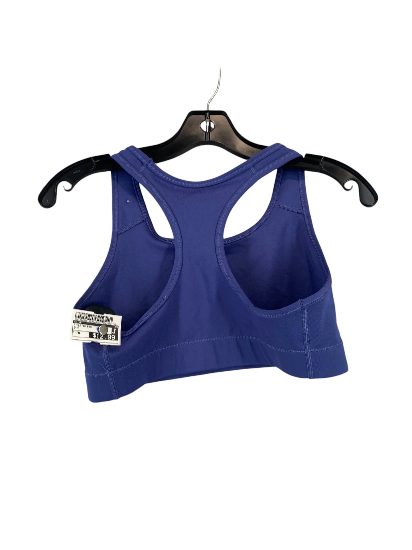 Athletic Bra By Nike In Blue, Size: M