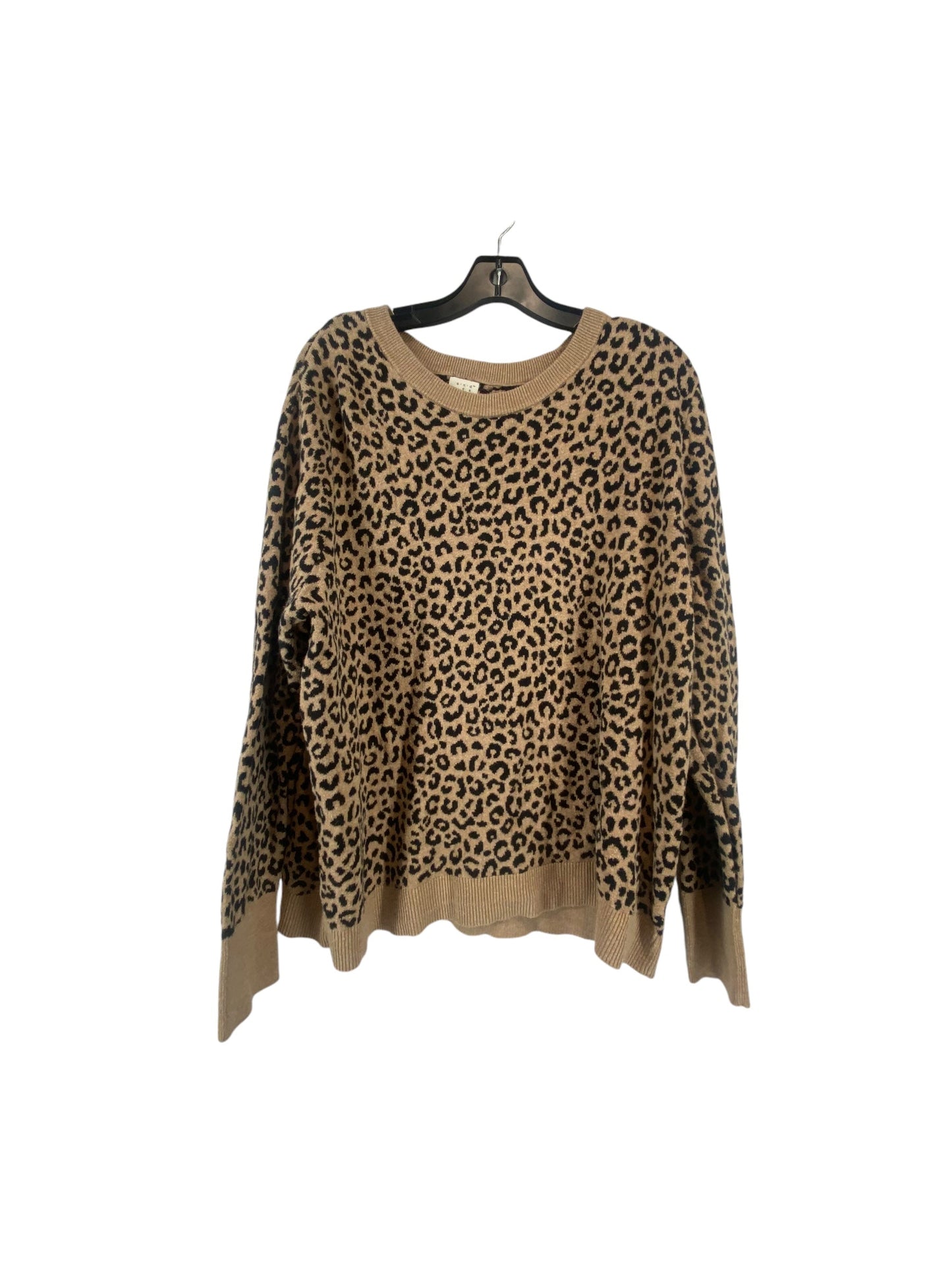 Sweater By A New Day In Animal Print, Size: 2x